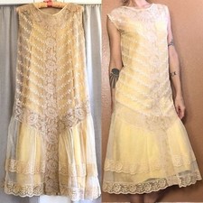 Vintage 1920s Sheer Mesh Net