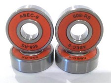 Red abec 608 wheel - red,