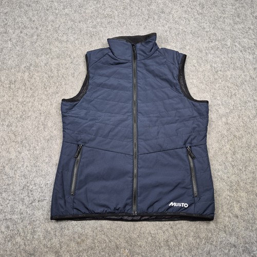 Musto gilet womens blue - musto, 14