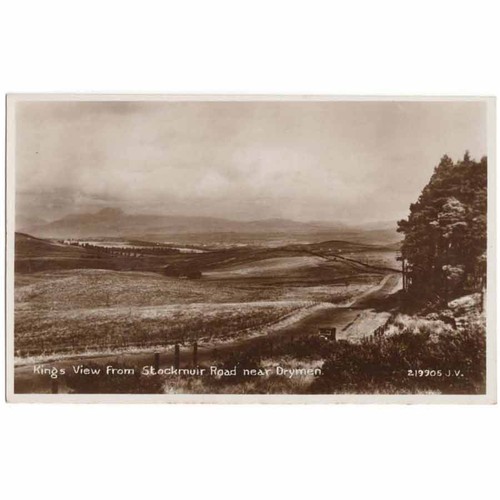Stockiemuir road near drymen - road,