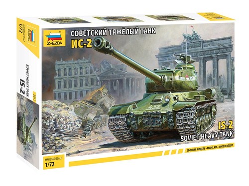 Zvezda 5011 soviet heavy - 1/72,