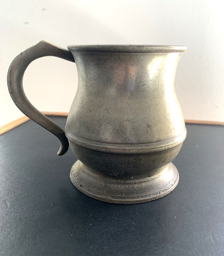 Vintage half pint pewter - vintage,