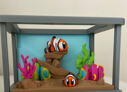 Tropical fish with aquarium - tropical,
