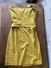 BNWT Next Runway Yellow Dress Size 12 
