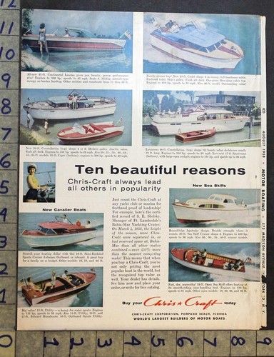 1958 chris craft motorboat - 1958, chris-craft