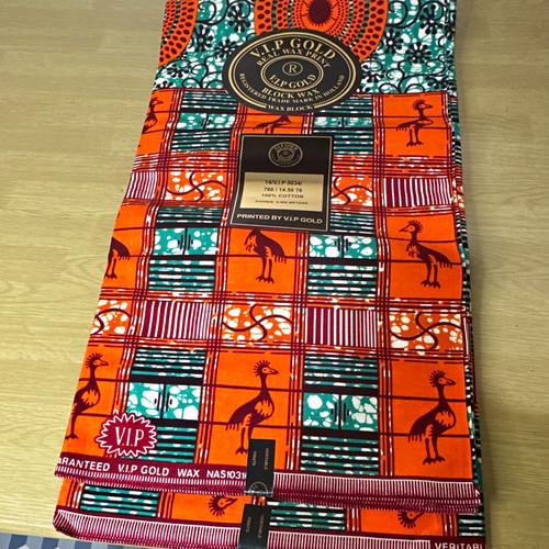 Gold african geometric - v.i.p,