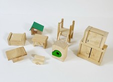 Dolls House Wooden Furniture Plan Toys Bundle Joblot