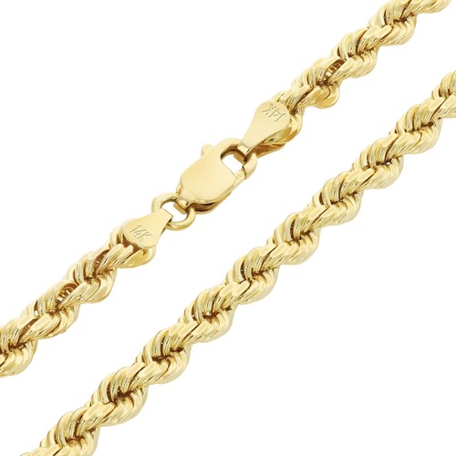 14k yellow gold solid 1mm - gold, 1mm-10mm