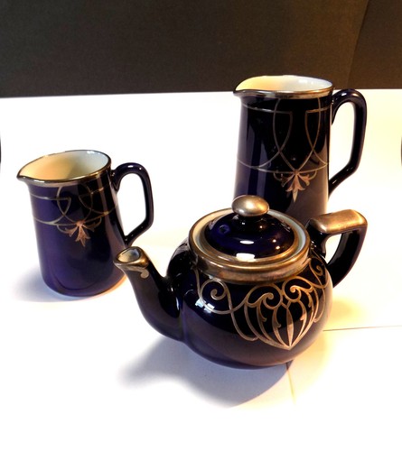 Antique porcelain silver - 1,