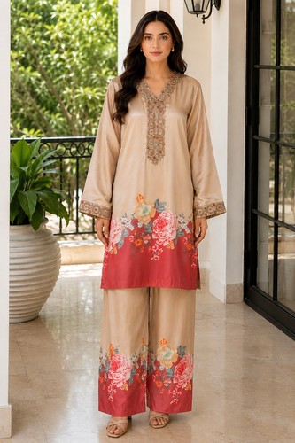 Women purple floral print - purple,
