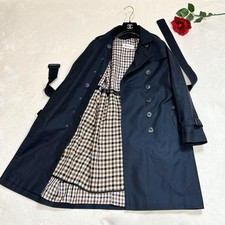 AQUASCUTUM Wool Trench Coat