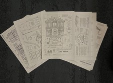 Gypsy ledge Wagon/caravan Plans model or full size 