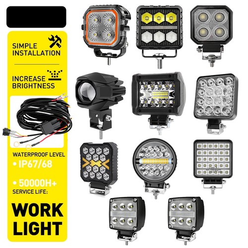 Led work light bar - work,