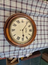 Antique G.P.O Fusee Wall Clock