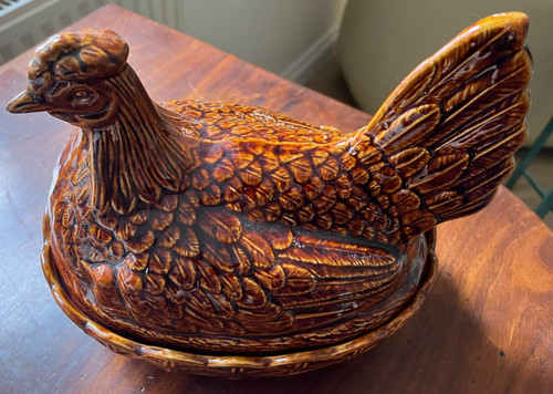 Portmerion pottery chicken - portmerion,