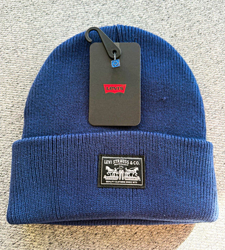 Levi navy knit acrylic - navy,