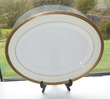 Minton English Bone China Buckingham Pattern K159 Large Platter 41cm  1970s