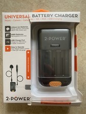 2 Power Universal Battery Charger - phone/camera/AA/AAA Batteries/USB