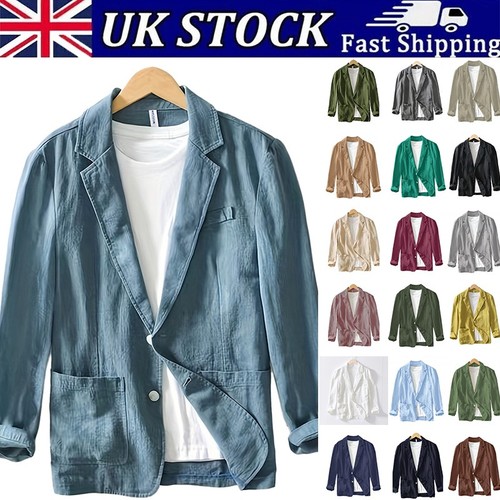 Mens jacket cotton - jacket, suit