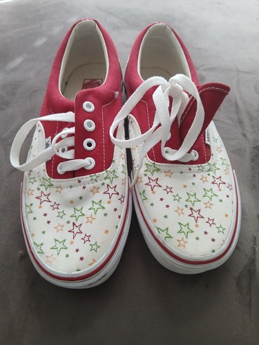 Vans canvas tennis shoes size - vans,