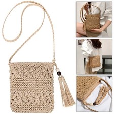 Straw Weaving Shoulder Bags