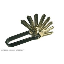 EDC Metal Key Organiser | Folding Clip Holder Keyring Pocket Keychain Multi-Tool