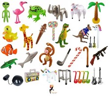 BLOW UP INFLATABLE REUSABLE TOYS Party Décor Fancy Hen Stag Party Accessory