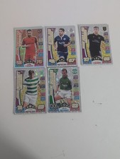 5 Different Topps Match Attax