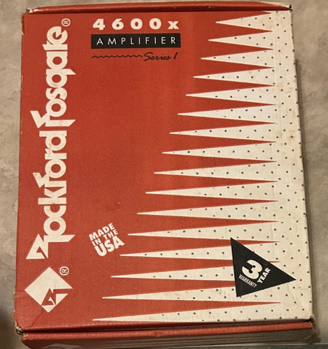 Vintage rockford fosgate - rockford,