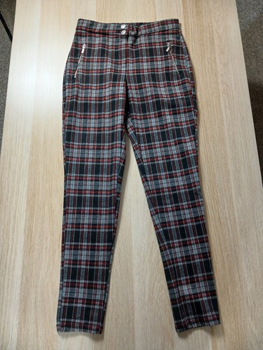 Select tartan plaid trousers - select,