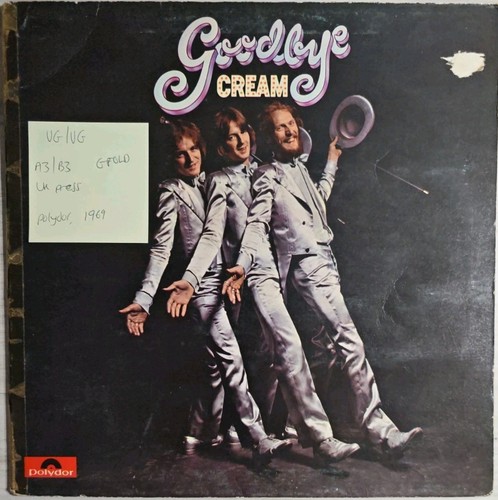 Cream goodbye vinyl - goodbye, record