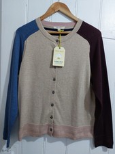 Ladies Whitestuff Merino Woolblend Super Soft Cardigan Size 14 Bnwt