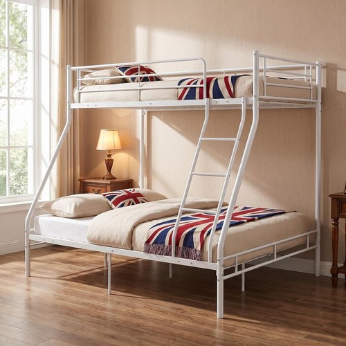 Triple bunk bed - bed, 3ft