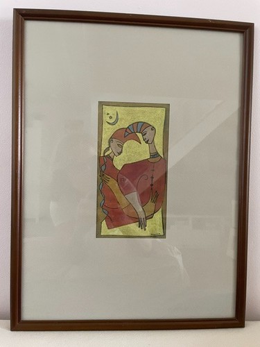 Márta fenyvesi signed oil - márta,