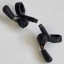 Suntour XC Expert 7/8 Speed Power Control Accushift thumb Shifters thumbies New