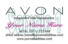 Avon Business Cards 150