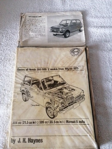 Honda 360 600 models - 360/600/z, haynes
