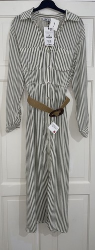 Zara ecru khaki - ecru, striped