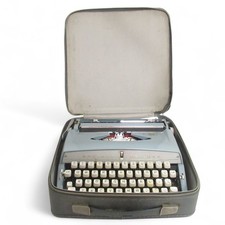 Vintage Brother Deluxe Portable Manual Typewriter Carry Case Retro Spares Repair