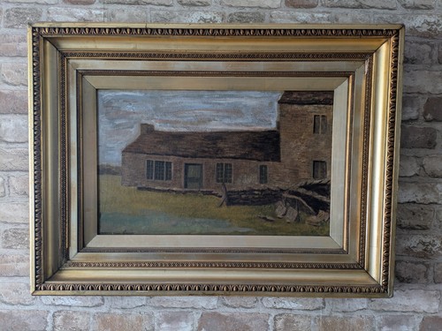 Antique 1904 yorkshire oil - antique,