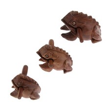 Small/Medium/Large Wooden Frog