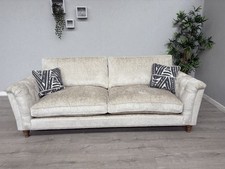 Westbridge - LUCILLE Extra Large Fabric 4 Seater Sofa, Oyster - RRP £2,695