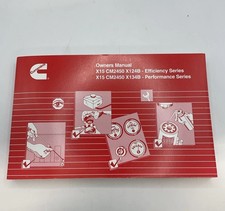 Cummins owners manual x15 - cummins,