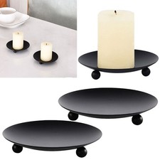 2Pcs Candle Holders for Pillar