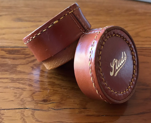 Vintage real hide leather - vintage,