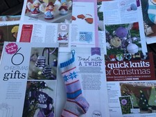 6 Knitting Patterns Christmas