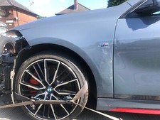 BMW 1 SERIES F40 2019-2024 near SIDE left FRONT WING IN GREY- GENUINE repair 