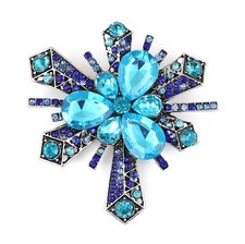 Vintage Art Deco Big Blue