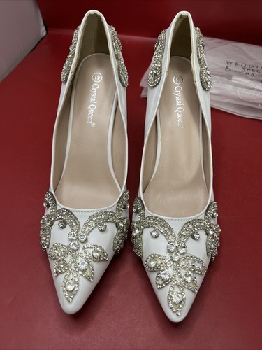 Crystal queen wedding heel - queen,