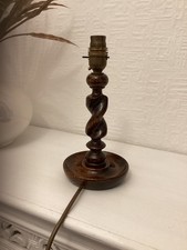 Vintage Oak Barley Twist Table